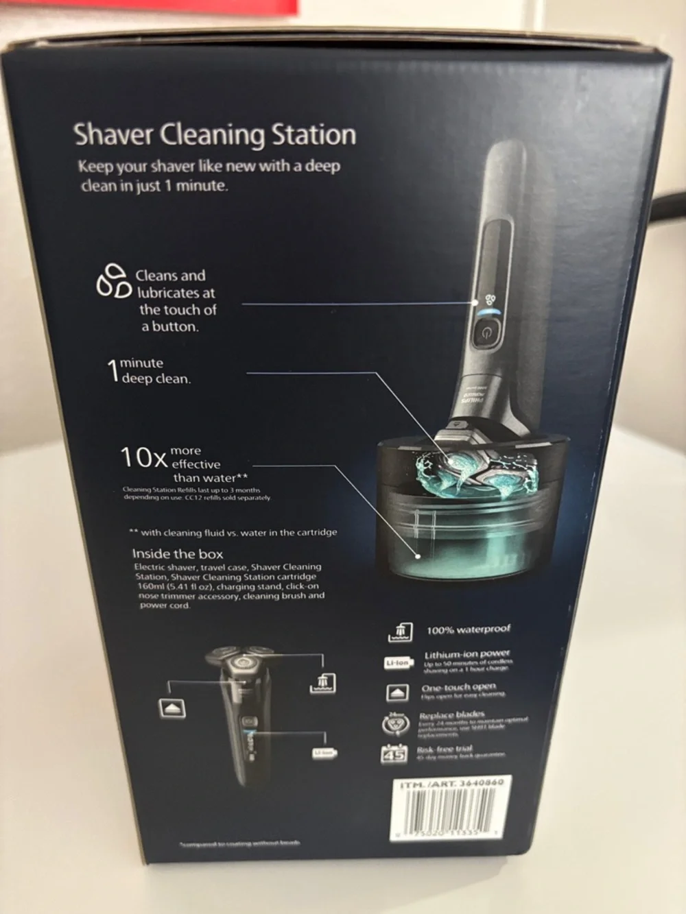 Philips Norelco Shaver 8000 - Black and Gold Packaging